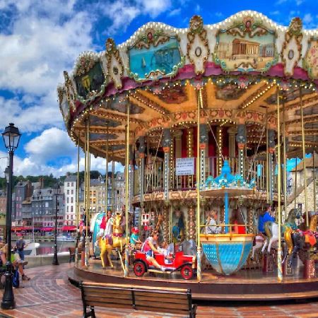 Le Fleur"H"On 11 D'Honfleur, T2 En Residence Avec Piscine, Wifi Et Parking Gratuits Équemauville Exteriér fotografie